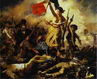 Eugène Delacroix. Liberty Leading the People (28 July 1830)